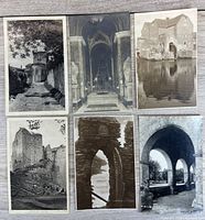 All six postcards overview