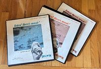 Three Belwin Listen! There's Music! slipcase sets