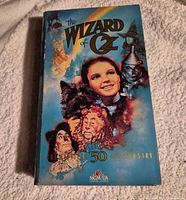 Front cover Wizard of Oz 50th Anniversary VHS clamshell