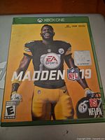 Front cover of Madden NFL 19 case