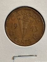 Reverse showing 1943 Victory design