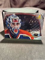 Front view of Curtis Joseph Pinnacle Ice Breakers 3D card