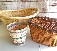 All three baskets grouped together