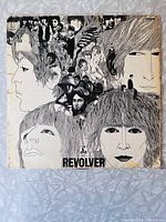 Front jacket of The Beatles Revolver mono LP