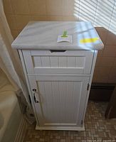 Cabinet front view closed