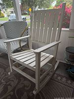 front angled view of entire rocker