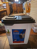 Full view of dispenser lying horizontally