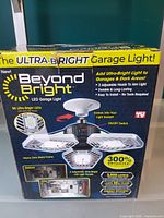 Front of sealed retail box showing product image and specifications