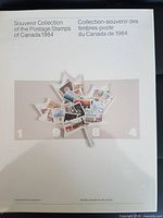 Front of sealed 1984 Canada Post Souvenir Collection portfolio