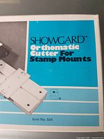 Showgard Orthomatic Cutter box front showing brand and item number 604