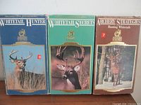 Front covers of all three VHS tapes