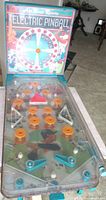 Full view of All Star Sports Electronic Pinball with backbox and playfield