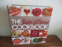Front cover of Taste of Home Cookbook