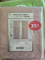 Front of packaged Carnaby Stripe panel