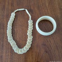 Necklace and bracelet overview