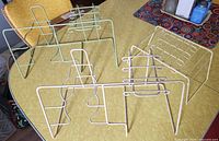 All three Rubbermaid wire racks displayed to show colours and sizes