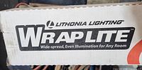 Box showing Lithonia Lighting WrapLite branding
