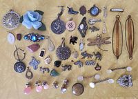 Full layout of all jewellery and accessories