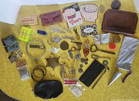 Full lot overview on yellow surface