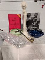 Group shot of all items on table