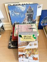 Stack showing Historic Canada, Christmas in Canada and surrounding titles