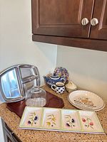 Group shot of all items on counter