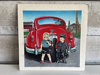 Front view of the entire painting