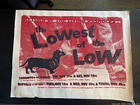 Full poster showing design and edge wear