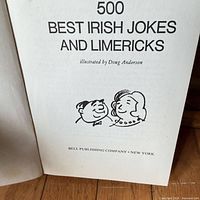 Title page showing book title, illustrator, publisher