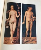 Colour plate of nude figures print
