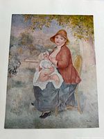 Full view of the Renoir reproduction print