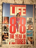 Front cover of Life magazine showing title, date and theme