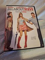 Front cover of All About Steve DVD case