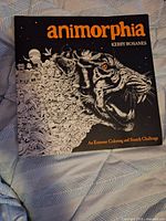 Front cover showing title, author, and tiger illustration