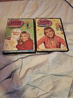Front view of both Lizzie McGuire DVD cases
