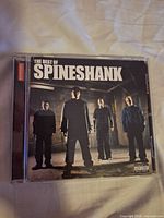 Front cover of jewel case showing album title and band image