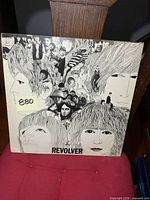 Front jacket of The Beatles Revolver LP