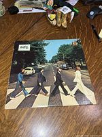 Front cover of Beatles Abbey Road LP