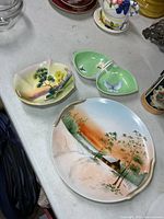 All three Nippon dishes grouped