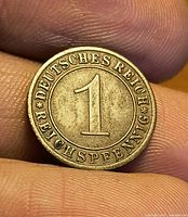 Reverse side showing denomination and inscription