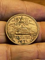 Obverse view showing denomination, pyramid design, date 1971