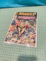 Front cover displaying title, issue number, price and artwork