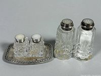 Group view of both shaker pairs and tray