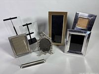 Group shot of all eight frames