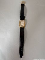 Full view of watch showing case and strap