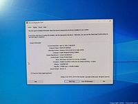 DxDiag system information showing OS, CPU, RAM, DirectX