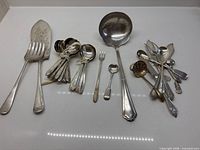 All pieces laid out showing variety and quantity