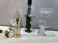 Full group shot of all four décor items