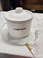 Chefman wax warmer with lid and cord