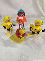 Group shot of all four Monsters Inc figurines